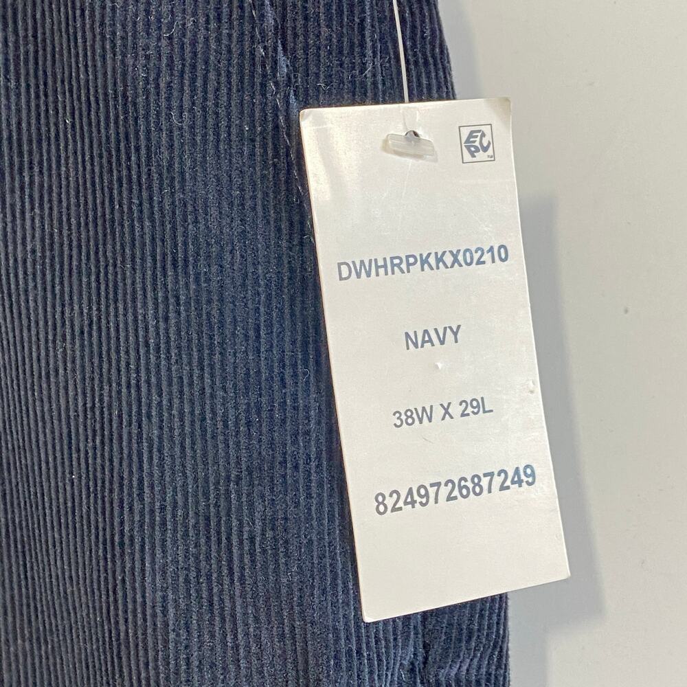 Lauren Ralph Lauren 100% Cotton Corduroy Dark Navy Pants W38 x 29L - Picture 5 of 8